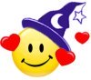 Wicca Spirituality - Witch Love Smilie ©”> 
<BR clear=