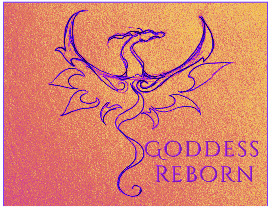 Goddess Reborn TVShow OrangeSketch logorough