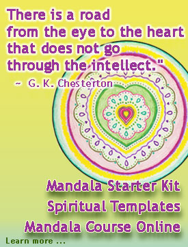 wicca-spirituality Mandala Starter Kit heart-road