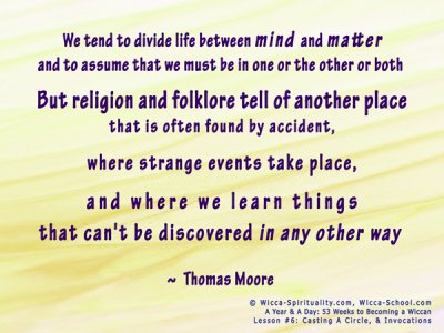  Religion & folklore tell of another place... © Wicca-Spirituality.com