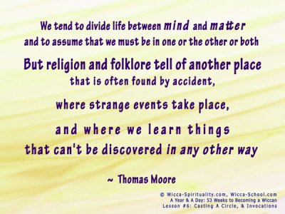 Religion & folklore tell of another place... © Wicca-Spirituality.com 