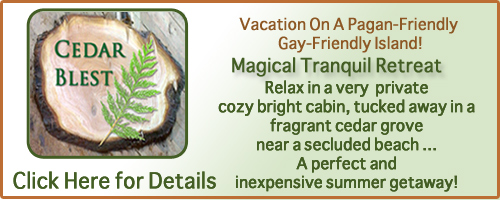 Denman Island Vacation Home Rental Cabin - Click Here for Details