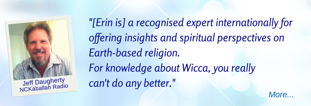Erin is a recognized Expert Internationally - JD  © Wicca-Spirituality.com 