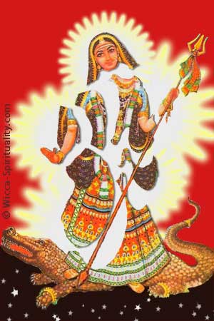  Akhilandeshvari — The Goddess Never-Not-Broken © Wicca-Spirituality.com