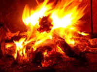 Wiccan-balefire, Beltane bonfire