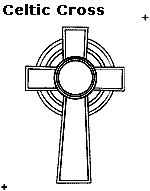 wicca-spirituality Celtic Cross Mandala Template 1