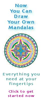 wicca-spirituality Teal Mandala Ad