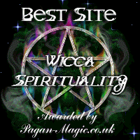 Pagan Web Award © wicca-spirituality.com