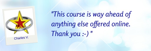 This course is way ahead of anything else offered online - Charles V  © Wicca-Spirituality.com 