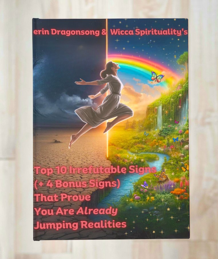 Top 10 Signs (+ 4 Bonus Signs)
That Prove You Are Already Jumping Realities
(or Shifting Timelines)
(free ebook)