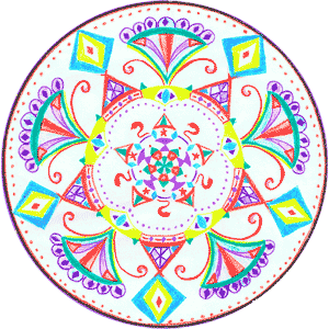 Wicca Spirituality Egyptian Mandala - big